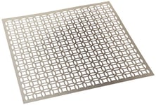 M-D Hobby & Craft Aluminum Metal Sheet x 12-inch, Elliptical, Silver, 12-x-12-Inch