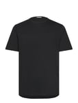 Lindbergh Black Mercerized Cotton Tee S/S Svart