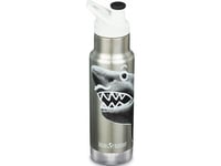 Klean Kanteen Kid Kanteen Classic Narrow Vi (Sport Cap), 355Ml, Mr. Shark