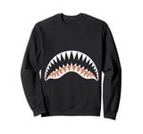 LT747-Shark Boy Shark Jaw Ocean Apparel Shark Lovers Sweatshirt