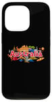 iPhone 13 Pro Australia Down Under Culture Australian Flag Map Gift Case