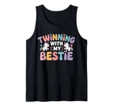 Twinning With My Bestie Unicorn Magical Duo BFF Twins Day Tank Top