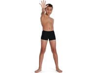 Speedo Barn Badbyxor Speedo Boomlogo Plmt Asht Jm 8-12406C712 Svart/Bright Zest Storlek 11-12