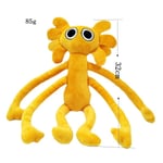 Rainbow Friends Plyschleksak Figur Z Gul-WELLNGS yellow 32cm