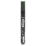 Pebeo Vitrea 160-Glass Paint Glossy Marker, Sandalwood Green