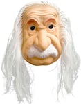 Albert Einstein Mask med Hår