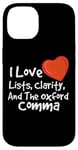 iPhone 14 Oxford Comma Grammar Geek Funny Grammar English Teacher Case