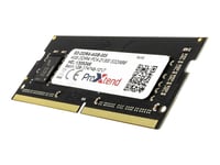 Proxtend - Ddr4 - Modul - 4 Gb - So Dimm 260-Pin - 2666 Mhz / Pc4-21300 - Cl19 - 1.2 V - Ej Buffrad - Icke Ecc