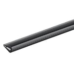 GAH-Alberts 426859 Profilé pour protection d'angle | PVC souple, en noir | 1500 x 10 x 7 mm