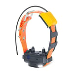 Dogtra Pathfinder 2 Mini Collier Supplémentaire de Repérage GPS et de Dressage Rechargeable Orange, Lumière LED, Étanche IPX9K, 100 Niveaux de Stimulation, Vibration et bip sonore, Portée 5 km