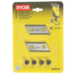 Lames reversibles par 2 pour Broyeur vegetaux Ryobi