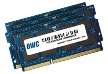 Owc 8566Ddr3s16s, 16 Gb, 4 X 4 Gb, Ddr3, 1066 Mhz, 204-Pin So-Dimm, Blå