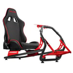 OPLITE GT3 SUPERFAST Simulation Cockpit Racing Seat and Chassis for Logitech and Thrustmaster Steering Wheel