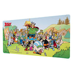 Grupo Erik Asterix XXL Mouse Mat - Desk Pad - 31.5" x 13.78" Non-Slip Rubber Base Mouse Pad, Gaming Mouse Pad, Keyboard Mouse Mat - Asterix And Obelix