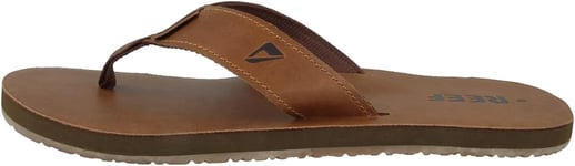 Reef Men's Leather Smoothy Flip Flops