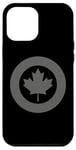 Coque pour iPhone 12 Pro Max RCAF Royal Canadian Air Force Roundel Maple Leaf Low Visibilité