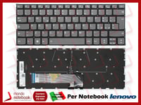 Clavier Ordinateur Portable LENOVO Yoga 530-14 C740-14 C340-14 Retroill. Italien