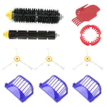 Stoex - Kit d'entretien pour iRobot Roomba avec brosses et filtres - série 500 600 585 595 620 630 650 660 680 690