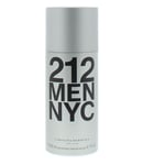 Carolina Herrera 212 MEN NYC Deodorant Natural Spray 150ml For Him NEW.