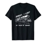 Sorry I lost my train thought - Railway Series Adventure T-Shirt