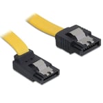 DeLOCK SATA 3 GB/S Cable Straight to Top Angled 30 cm Yellow 0,3 m yellow