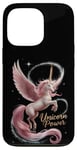 Coque pour iPhone 13 Pro Adorable licorne magique pour fille