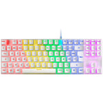 Clavier Gamer Mécanique (blue Switch) Mars Gaming Mk80 Rgb (blanc)