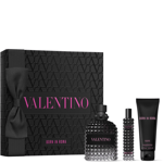 Valentino Born in Roma Uomo 100ml EDT, 75ml Shower Gel & 15ml Travel Spray Gift