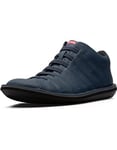 Camper Men's Beetle Ankle Boot, Blue, 8 UK