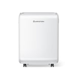 Ariston Deos Evo 12 Déshumidificateur, Elimine l'humidité jusqu'à 12L/jour, Silencieux, pour des pièces jusqu'à 35 m²