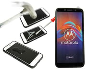 Full Frame Glas skydd Motorola Moto E6 Play (Svart)