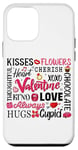 Coque pour iPhone 12 mini Saint Valentin Heart Love Always Cherish Cupidon Hugs