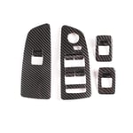 TPHJRM Couvercle de décoration de Cadre de Boutons de Levage de vitre de Voiture, pour BMW Série 1 E81 2007-2011