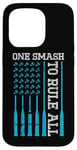 iPhone 15 Pro One Smash to Rule All Game Player USA Flag Case