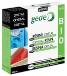 Pébéo - Résine Cristal Biosourcée Gédéo - Kit Résine Cristal Biosourcée à 50% - Transparente et Brillante - Tous Supports - Pour Inclusion, Coulage, Moulage, Vernis - 300 ml