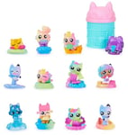 Gabby’s Dollhouse, Meow-mazing Mini Figures 12-Pack (Amazon Exclusive) Rainbow -Themed Toy Figures and Playsets Kids’ Toys for Ages 3 and up