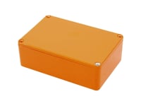 Hammond Electronics 1590B3or Universalskåp 116 X 77 X 38 Aluminium Gjuten Orange 1 St