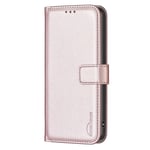 EIDERWOOD Sony Xperia 1 VI Kunst Skinn Flip Deksel m. Stativ & Lommebok - Rose Gold