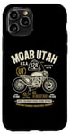 Coque pour iPhone 11 Pro Moab Utah Route U-128 Colorado River Retro Moto Design