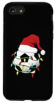 iPhone SE (2020) / 7 / 8 Soccer Ball Football Christmas Xmas Matching Lights Case