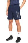 NIKE M NK Dry Acdmy Short imperméable Homme, Obsidienne/Obsidienne/(Blanc), S