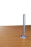 Lindy 450mm Desk Grommet Clamp Pole, Silver