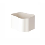 Artek - Riihitie Plant Pot Shape B Small White Gloss - Krukor - Aino Aalto - Vit