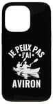 Coque pour iPhone 13 Pro Je Peux Pas J'ai Aviron Drôle Bateaux Rameur Sport Aviron