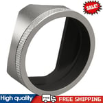 Aluminum Alloy Square Metal Lens Hood Shade 49mm for Fujifilm Fuji X100 Camera ~