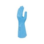 Delta Plus Gants sinteticos – Gant nitrile bleu 30 cm Taille 9