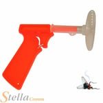 Fly Swatter Gun Spring Loaded Mosquito Insect Control Killer Swat