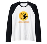 coven of witches Raglan Baseball Tee