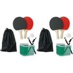 Jeu mini ping pong mobile (Lot de 2)