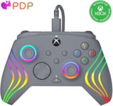 Afterglow Xbx Wave Filaire Manette Grey For Xbox Series X|S,Xbox One,Officially Licensed